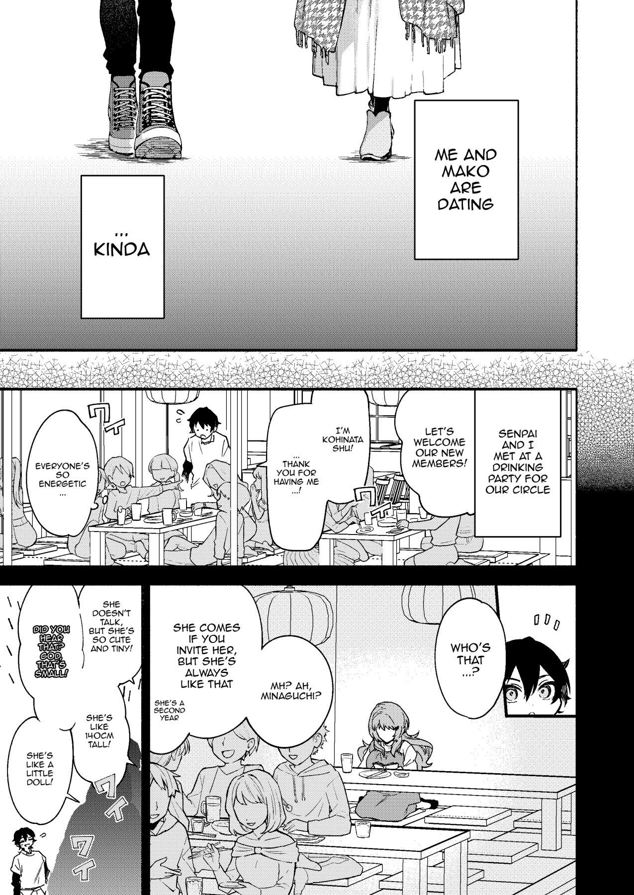 Hentai Manga Comic-Eaten By Mako-senpai ~Falling To A Tiny But Huge Sadist Senpai~-Read-4